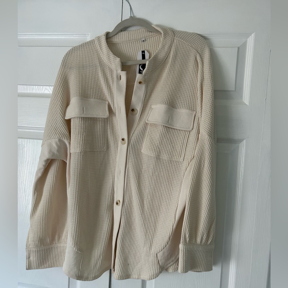 Saukole waffle shirt. Never worn with tags